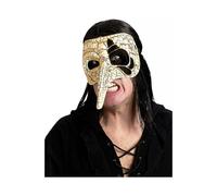 Venetian Raven Mask Ivory for Masquerade