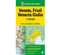 Veneto, Friuli Venezia Giulia 1:200.000: 4 (Carte regionali 1:200.000)