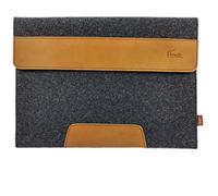 'Venetto 15,4 pulgadas para MacBook Pro, Microsoft Surface 15 "portátil, ultrabook funda Sleeve Carcasa Funda para 15,4 Ordenador Portatil con aplicaciones de piel, funda de fieltro