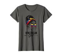 Venezolana Girl Bandera Venezuela Mujer Camiseta