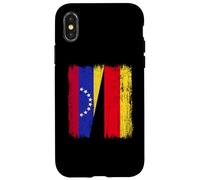 Venezuela Alemania Media Bandera Venezolana Herencia Alemana Carcasa para iPhone X/XS