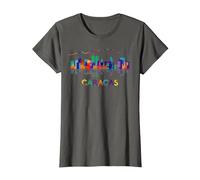 Venezuela Caracas City - Bandera Veneciana Arepas Pan Camiseta, Mujer, Asfalto, L
