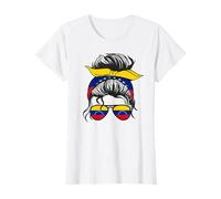 Venezuela Chica Bandera Venezolana Niñas Mujeres Camiseta