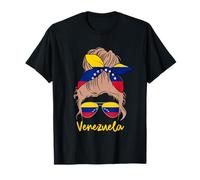 Venezuela Chica Venezolana Venezolana Pelo Claro Rubio Camiseta
