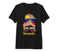 Venezuela Chica Venezolana Venezolana Pelo Claro Rubio Camiseta Premium