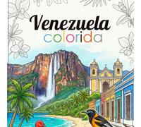 Venezuela Colorida: painting adventures coloring book, Educational coloring page featuring animals, landscapes, and nature for children aged 5 and up.