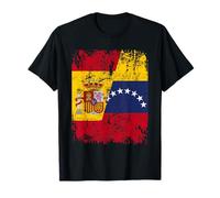 VENEZUELA ESPAÑA BANDERA de la AMISTAD | VENEZUELA Camiseta