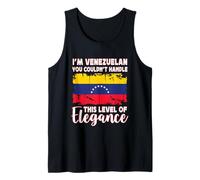 Venezuela Flag Proud Elegant Venezuelan Boyfriend Girlfriend Camiseta sin Mangas