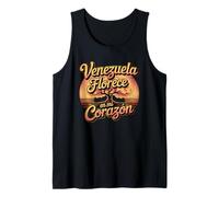 Venezuela Florece en mi Corazon, Orgullo venezolano atemporal Camiseta sin Mangas