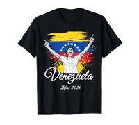 Venezuela Freedom 2026 Patriotic Venezuelan Flag Art Camiseta
