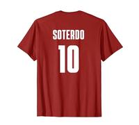 Venezuela La Vinotinto Fútbol Soteldo Venezolano Camiseta, Hombre, Arándano, S