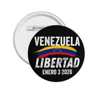 Venezuela Libertad Enero 3 2026 pins Libertad Democracia Insignia de Metal 1 Pcs