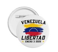 Venezuela Libertad Enero 3 2026 pins Libertad Democracia Insignia de Metal 1 Pcs