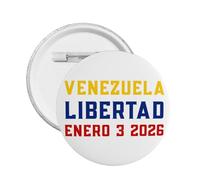 Venezuela Libertad Enero 3 2026 pins Libertad Democracia Insignia de Metal 1 Pcs