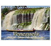 Venezuela - Natur pur Orinoco Delta und die Anden (Tischkalender 2026 DIN A5 quer), CALVENDO Monatskalender: Venezuela"s Natur ist Vielseitig.