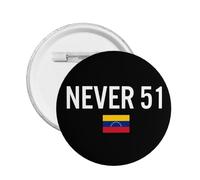 Venezuela Nunca 51.º Estado Pins Botón Insignias Pin Para Ropa Mochila Sombrero Broche