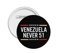 Venezuela Nunca 51.º Estado Pins Botón Insignias Pin Para Ropa Mochila Sombrero Broche