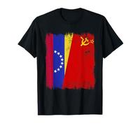 Venezuela Unión Soviética Bandera Venezolana CCCP Heritage Camiseta