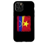 Venezuela Vietnam Media Bandera Venezolana Vietnamita Historia Carcasa para iPhone 11 Pro