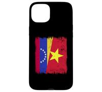 Venezuela Vietnam Media Bandera Venezolana Vietnamita Historia Carcasa para iPhone 15 Plus