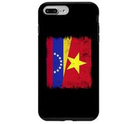 Venezuela Vietnam Media Bandera Venezolana Vietnamita Historia Carcasa para iPhone 7 Plus/8 Plus