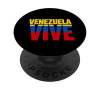 Venezuela Vive Patrimonio, Fuerza y Esperanza PopSockets PopGrip Adhesivo
