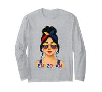 Venezuelan Girl Venezuela Flag Venezolana Girlfriend Wife Manga Larga
