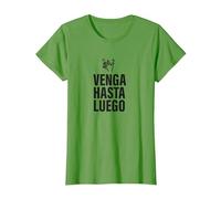 Venga, hasta Luego Pesado. Irónica y Divertida Camiseta, Mujer, Hierba, XXL