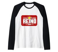 Venga tu Reino. Hágase tu voluntad, como en el Cielo Camiseta Manga Raglan
