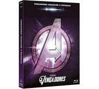 Vengadores 1-4 + Disco Extras (Blu-ray) Pack 4 peliculas: Los Vengadores, La Era de Ultron, Infinity War, Endgame + Disco extras Endgame