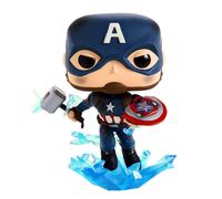 Vengadores 4: Endgame - Capitán América con Mjolnir Funko Pop Figura de vinilo