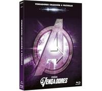 Vengadores 1-4 + Disco Extras (Blu-ray) Pack 4 peliculas: Los Vengadores, La Era de Ultron, Infinity War, Endgame + Disco extras Endgame