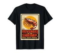 Venganza del Camarón Diseño Divertido y Salado Camiseta