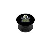 Vengo en Paz UFO Alien Lover PopSockets PopGrip Adhesivo