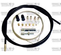 VENHILL Kit de cable de gas universal VEHNILL - Exterior 6mm / 2.35m, tamaño 259 mm
