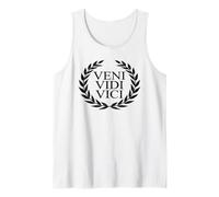 Veni VEDI Vici Julius Caesar Cita I Vini VII Conquered Camiseta sin Mangas