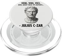 Veni Vidi Vici Ahora sobre Estos informes de TPS Julius Czar PopSockets PopGrip para MagSafe