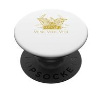 Veni Vidi Vici - Cita Latina de Julio César - Antigua Roma PopSockets PopGrip Adhesivo
