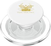 Veni Vidi Vici - Cita Latina de Julio César - Antigua Roma PopSockets PopGrip para MagSafe