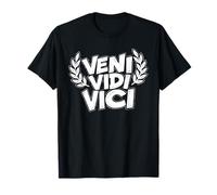 Veni Vidi Vici El Ganador del Texto Latino se Lleva Todo Camiseta