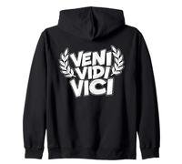 Veni Vidi Vici El Ganador del Texto Latino se Lleva Todo Sudadera con Capucha