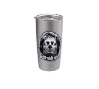 Veni Vidi Vici Julio César Índigo Vaso térmico de acero inoxidable de doble pared
