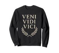 Veni Vidi Vici Roman Motto Gym Motivación Gráfico Sudadera