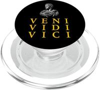 Veni Vidi Vici - Vine Vi Conquisté Julio César PopSockets PopGrip para MagSafe