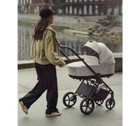 Venicci Claro - Sistema de viaje 2 en 1 con cochecito y capazo, color vainilla