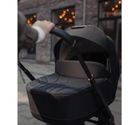 Venicci Claro - Sistema de viaje 2 en 1 con cochecito y capazo (Noir)
