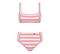 VENICE BEACH Bikini rosa / blanco XS-SxC/D rosa / blanco