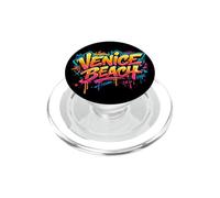 Venice Beach Colorido Graffiti Street Art California Design PopSockets PopGrip para MagSafe