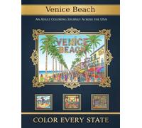 Venice Beach Icons: California Adult Coloring Book: A California Coloring Book