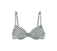 VENICE BEACH Top de bikini 'Summer' verde oscuro / blanco 85xC verde oscuro / blanco